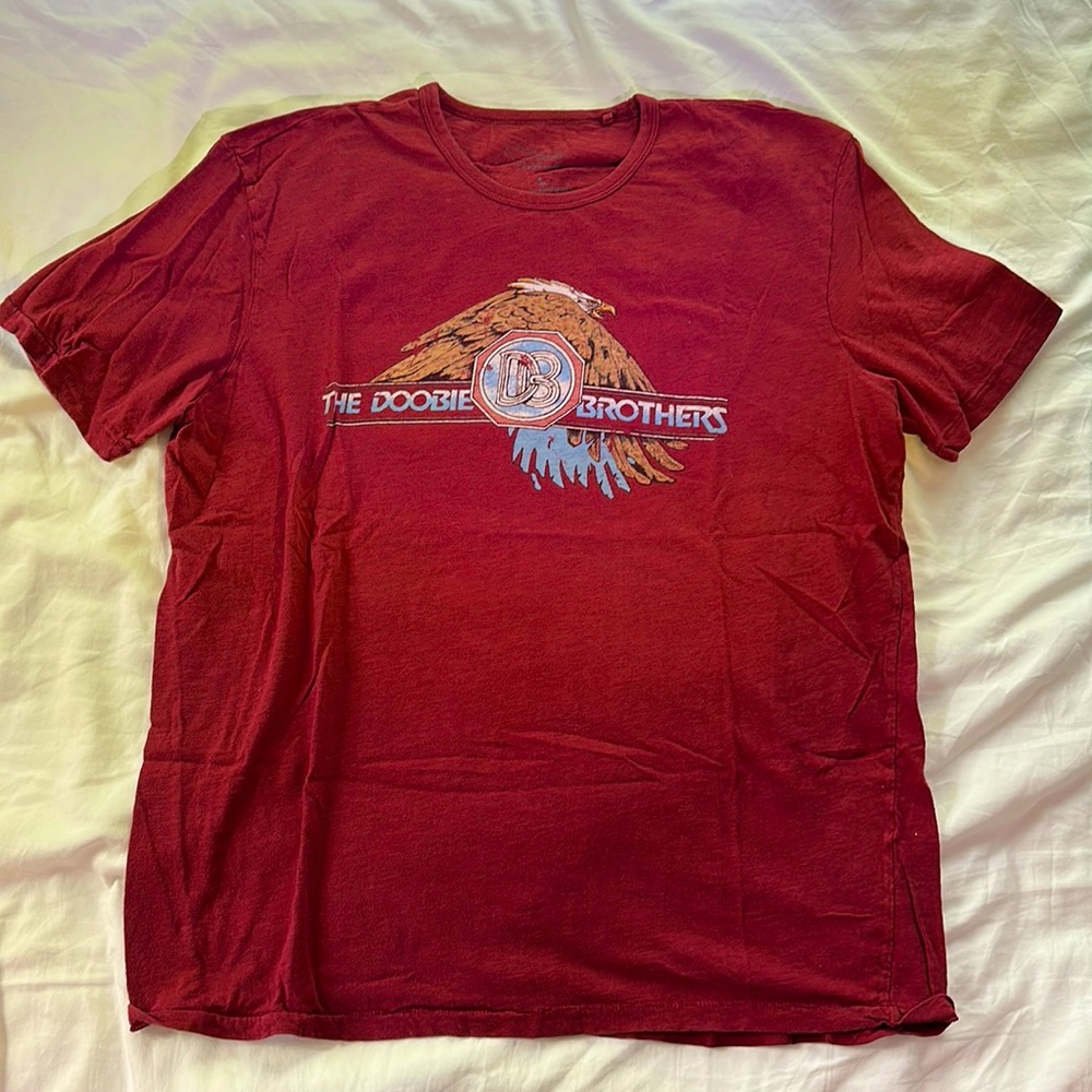 Vintage Red Doobie Brothers Tee